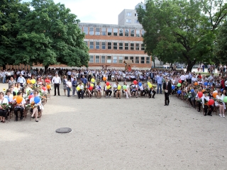 Ballagás a Petőfiben - fotó: Sándor Judit