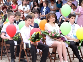 Ballagás a Petőfiben - fotó: Sándor Judit