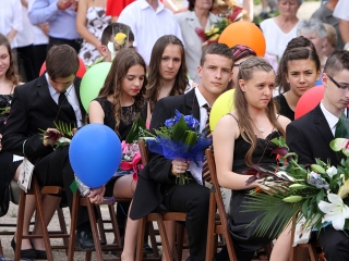 Ballagás a Petőfiben - fotó: Sándor Judit