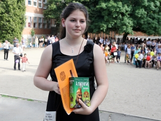 Ballagás a Petőfiben - fotó: Sándor Judit