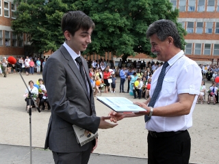 Ballagás a Petőfiben - fotó: Sándor Judit