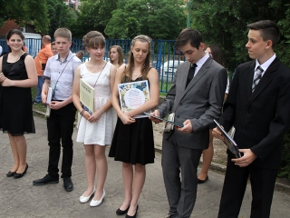 Ballagás a Petőfiben - fotó: Sándor Judit