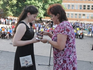 Ballagás a Petőfiben - fotó: Sándor Judit