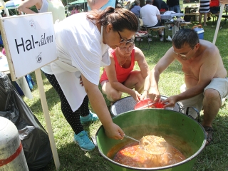 I. Dunaújvárosi Horgász-, Halászlé- és Halfőző Verseny - fotó: Sándor Judit