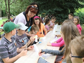 Így táboroznak az MMK-ban - fotó: Ónodi Zoltán