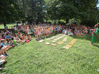 Így táboroznak az MMK-ban - fotó: Ónodi Zoltán