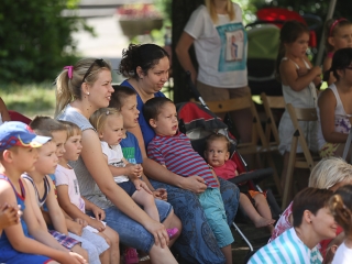 Így táboroznak az MMK-ban - fotó: Ónodi Zoltán