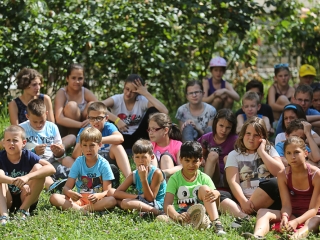 Így táboroznak az MMK-ban - fotó: Ónodi Zoltán