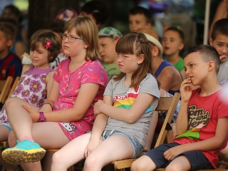 Így táboroznak az MMK-ban - fotó: Ónodi Zoltán
