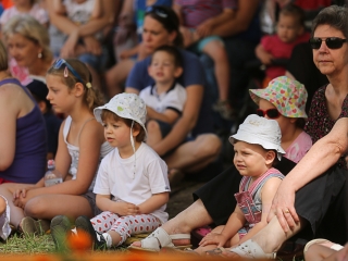 Így táboroznak az MMK-ban - fotó: Ónodi Zoltán