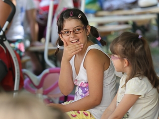 Így táboroznak az MMK-ban - fotó: Ónodi Zoltán