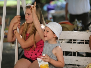 Így táboroznak az MMK-ban - fotó: Ónodi Zoltán