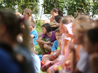 Így táboroznak az MMK-ban - fotó: Ónodi Zoltán