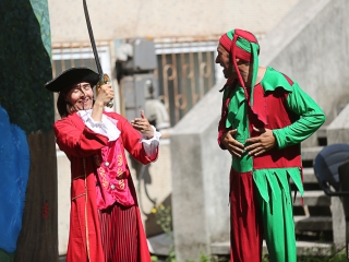 Így táboroznak az MMK-ban - fotó: Ónodi Zoltán