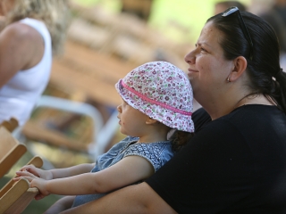 Így táboroznak az MMK-ban - fotó: Ónodi Zoltán