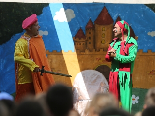 Így táboroznak az MMK-ban - fotó: Ónodi Zoltán