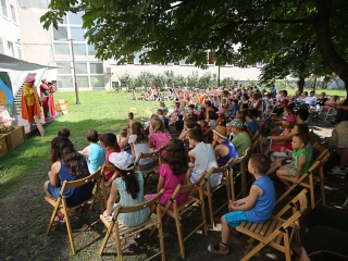 Így táboroznak az MMK-ban - fotó: Ónodi Zoltán