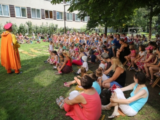 Így táboroznak az MMK-ban - fotó: Ónodi Zoltán