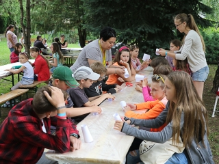 Így táboroznak az MMK-ban - fotó: Ónodi Zoltán