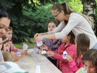 Így táboroznak az MMK-ban - fotó: Ónodi Zoltán