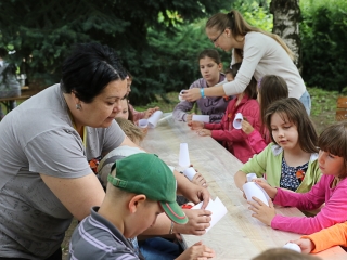 Így táboroznak az MMK-ban - fotó: Ónodi Zoltán