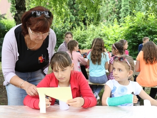 Így táboroznak az MMK-ban - fotó: Ónodi Zoltán