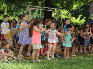 Így táboroznak az MMK-ban - fotó: Ónodi Zoltán