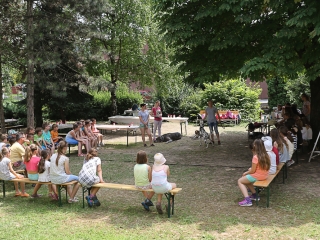 Így táboroznak az MMK-ban - fotó: Ónodi Zoltán