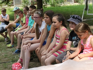 Így táboroznak az MMK-ban - fotó: Ónodi Zoltán