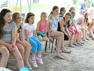 Így táboroznak az MMK-ban - fotó: Ónodi Zoltán