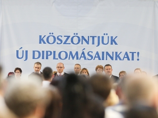 Diplomaosztó az Egyetemen 2016 - fotó: Ónodi Zoltán