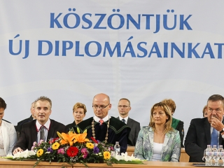 Diplomaosztó az Egyetemen 2016 - fotó: Ónodi Zoltán