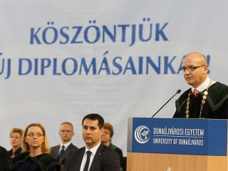 Diplomaosztó az Egyetemen 2016 - fotó: Ónodi Zoltán