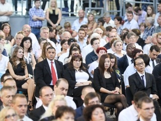 Diplomaosztó az Egyetemen 2016 - fotó: Ónodi Zoltán