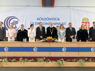 Diplomaosztó az Egyetemen 2016 - fotó: Ónodi Zoltán