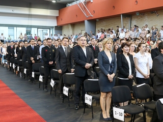 Diplomaosztó az Egyetemen 2016 - fotó: Ónodi Zoltán