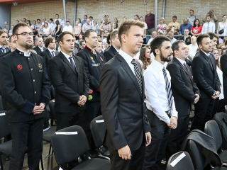 Diplomaosztó az Egyetemen 2016 - fotó: Ónodi Zoltán