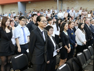 Diplomaosztó az Egyetemen 2016 - fotó: Ónodi Zoltán