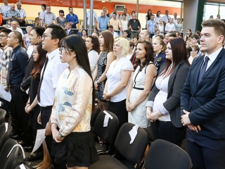 Diplomaosztó az Egyetemen 2016 - fotó: Ónodi Zoltán