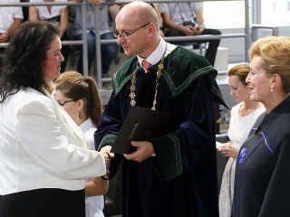 Diplomaosztó az Egyetemen 2016 - fotó: Ónodi Zoltán