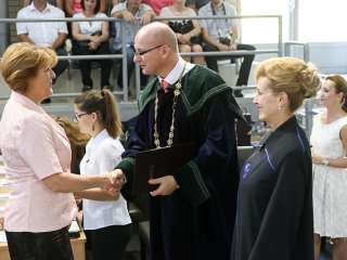 Diplomaosztó az Egyetemen 2016 - fotó: Ónodi Zoltán