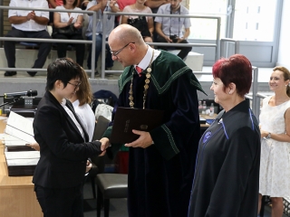 Diplomaosztó az Egyetemen 2016 - fotó: Ónodi Zoltán