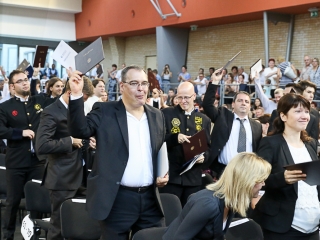 Diplomaosztó az Egyetemen 2016 - fotó: Ónodi Zoltán