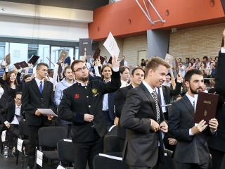 Diplomaosztó az Egyetemen 2016 - fotó: Ónodi Zoltán