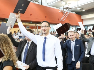 Diplomaosztó az Egyetemen 2016 - fotó: Ónodi Zoltán