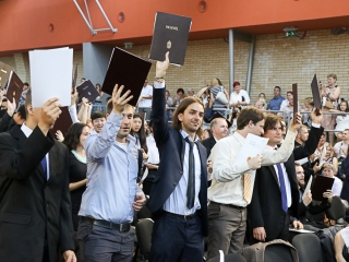 Diplomaosztó az Egyetemen 2016 - fotó: Ónodi Zoltán