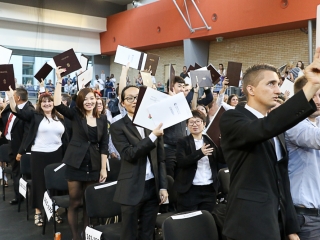 Diplomaosztó az Egyetemen 2016 - fotó: Ónodi Zoltán