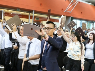 Diplomaosztó az Egyetemen 2016 - fotó: Ónodi Zoltán