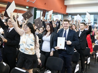 Diplomaosztó az Egyetemen 2016 - fotó: Ónodi Zoltán