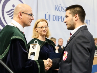 Diplomaosztó az Egyetemen 2016 - fotó: Ónodi Zoltán